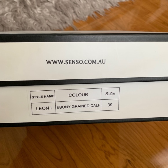 *NWT* SENSO-Leon black leather boots-sz 39 - Picture 5 of 5